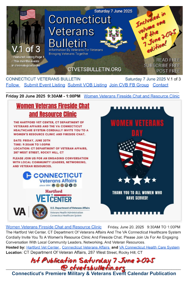 Women Veterans Fireside Chat and Resource Clinic