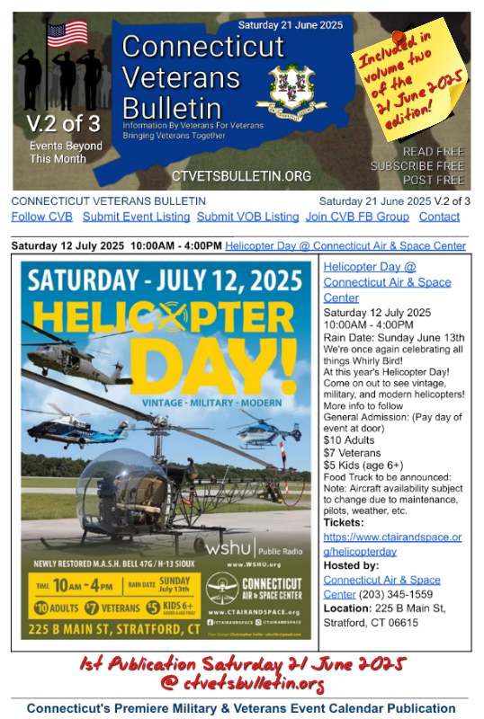 Helicopter Day @ Connecticut Air & Space Center