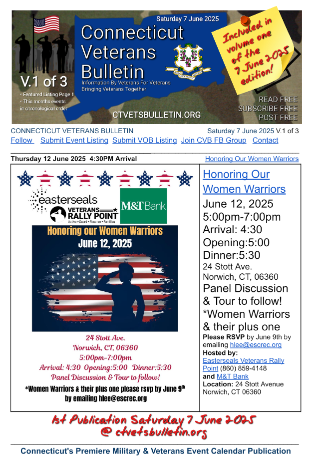 Honoring Our Women Warriors