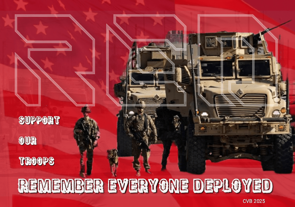 RED FRIDAY Remember Everyone Deployed CVB 20 June 2025