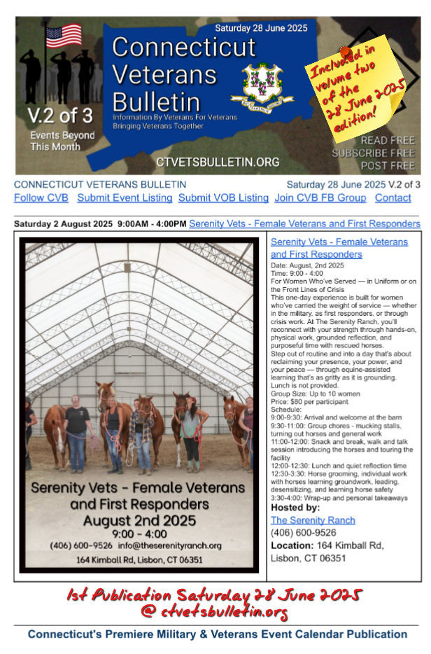 Serenity Vets - Female Veterans and First Responders