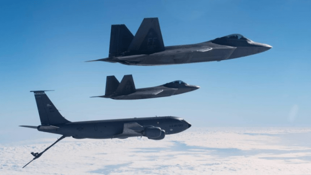 U.S. Air Force Mobilizes F-22s and F-35s as Situation in Middle East Escalates