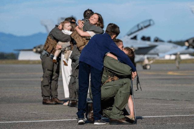 Welcome Home, VAQ-144: Main Battery Returns from Historic 8-Month Deployment