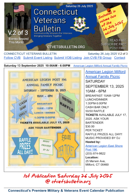 American Legion Milford Annual Family Picnic