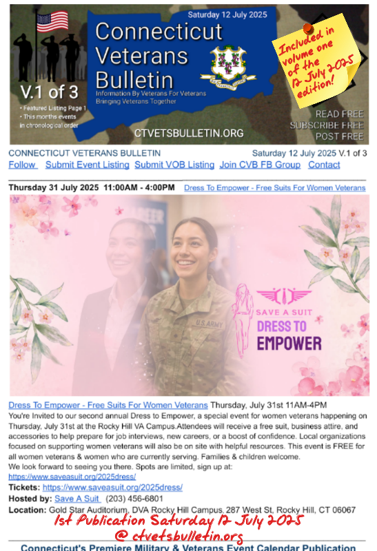 Dress To Empower - Free Suits For Women Veterans