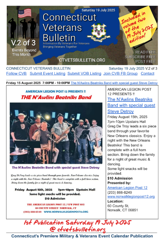 The N'Awlins Beatniks Band with special guest Steve Detroy