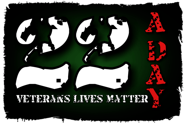 22 A Day Veterans Lives Matter