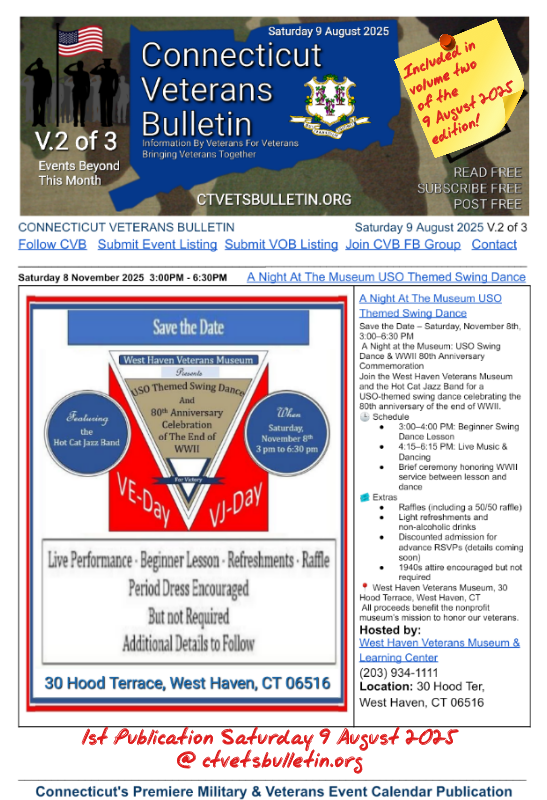 A Night At The Museum USO Themed Swing Dance