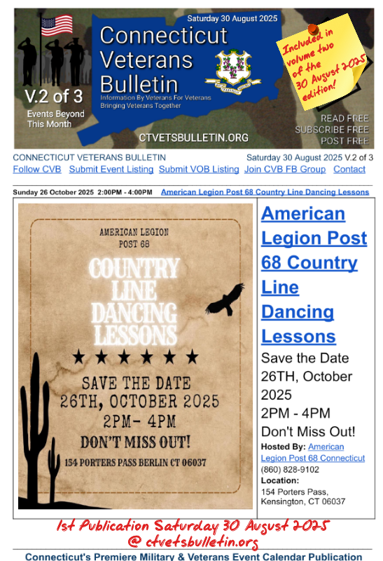 American Legion Post 68 Country Line Dancing Lessons