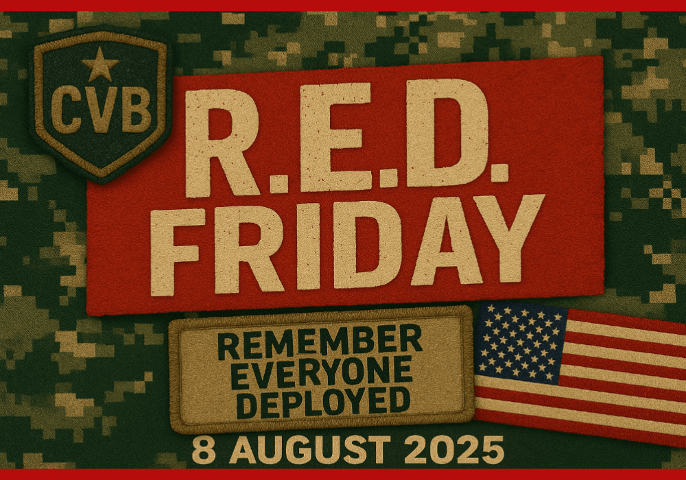 RED FRIDAY 8 August 2025 CVB