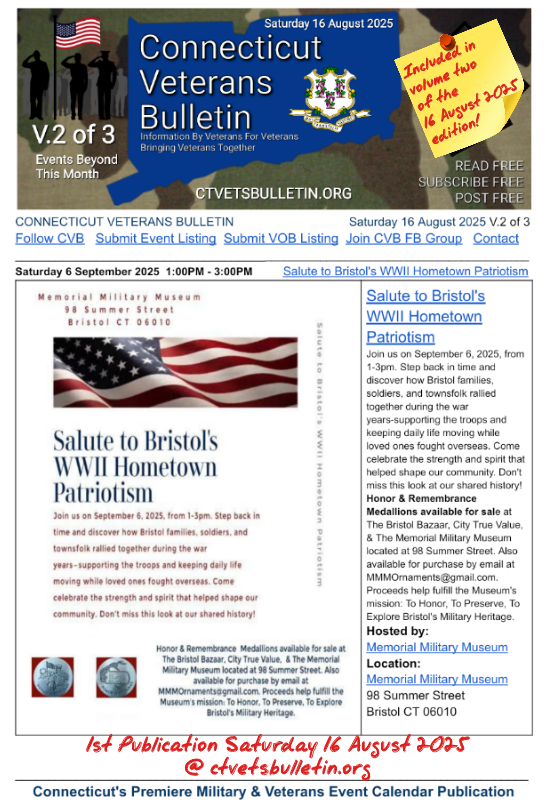Salute to Bristol's WWII Hometown Patriotism