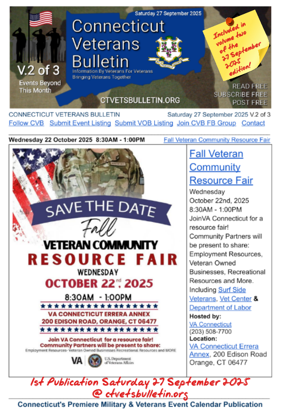 Fall Veteran Community Resource Fair