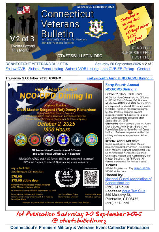 Forty-Fourth Annual NCO/CPO Dining In