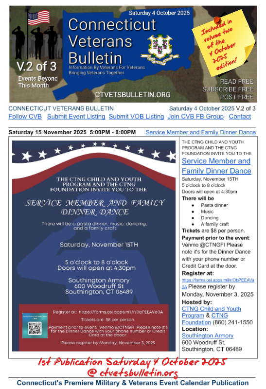 Service Member and Family Dinner Dance 2025