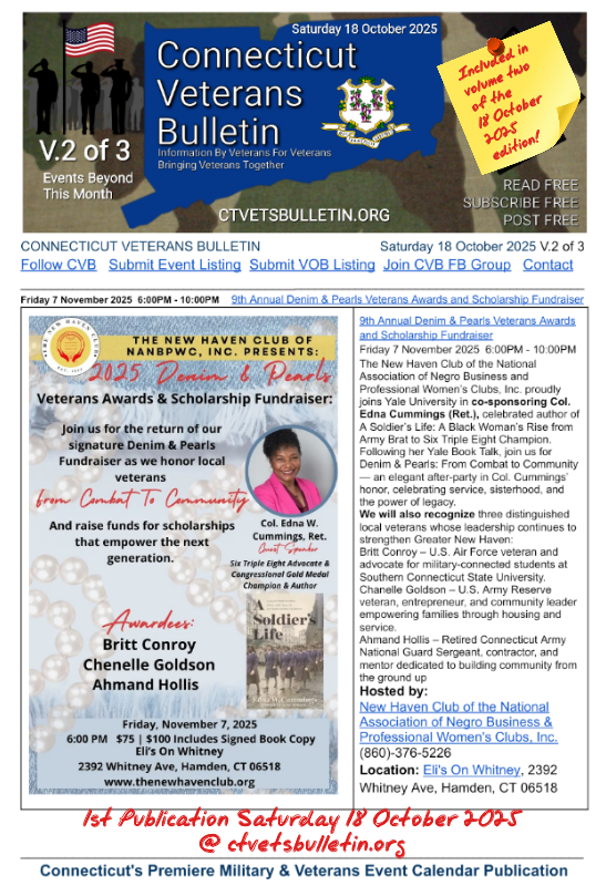 9th Annual Denim & Pearls Veterans Awards and Scholarship Fundraiser