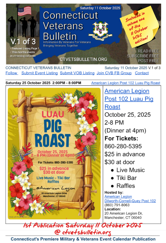 American Legion Post 102 Luau Pig Roast