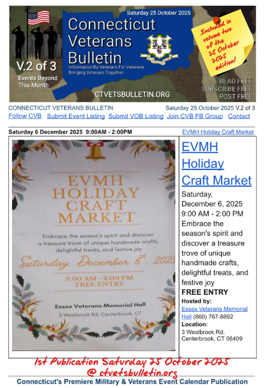 EVMH Holiday Craft Market