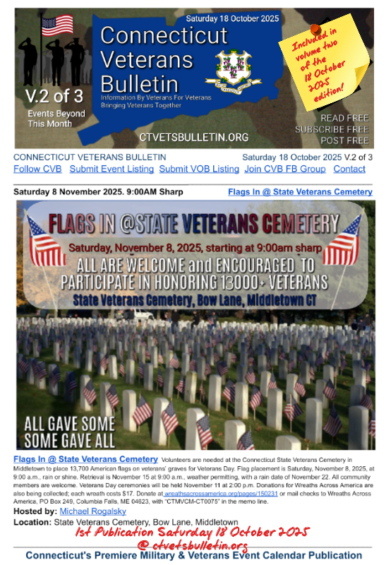 Flags In @ State Veterans Cemetery