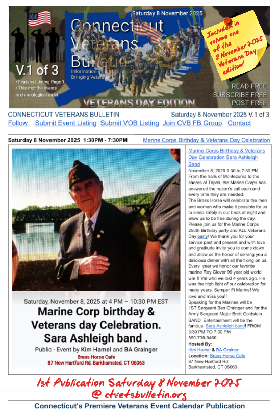 Marine Corps Birthday & Veterans Day Celebration