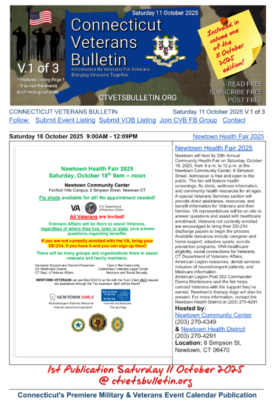 Newtown Health Fair 2025