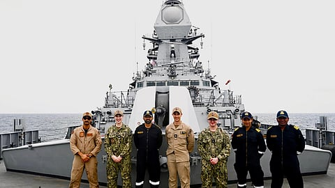 U.S. and India Conduct Joint Naval Exercise in the Arabian Sea to Sharpen Interoperability