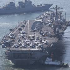 USS Nimitz Carrier Strike Group Transits Singapore Strait, Operates in South China Sea