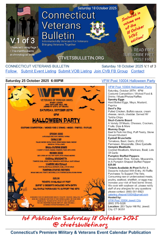 VFW Post 10004 Halloween Party