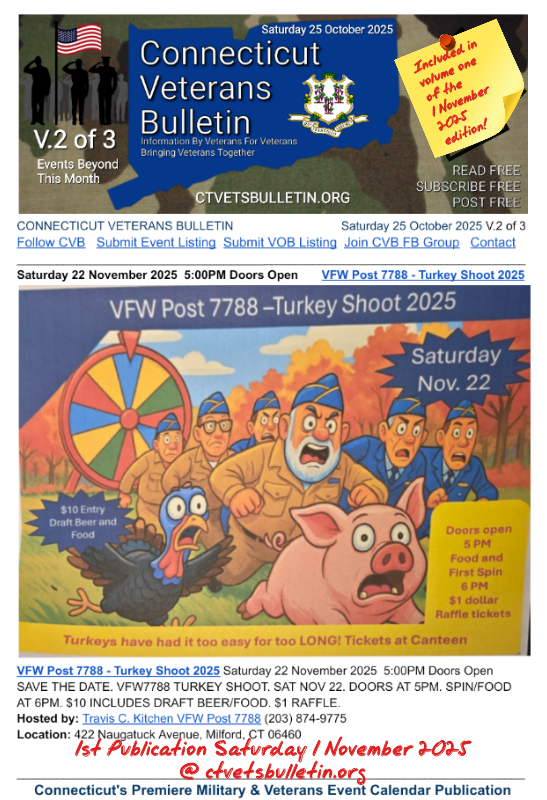 VFW Post 7788 - Turkey Shoot 2025