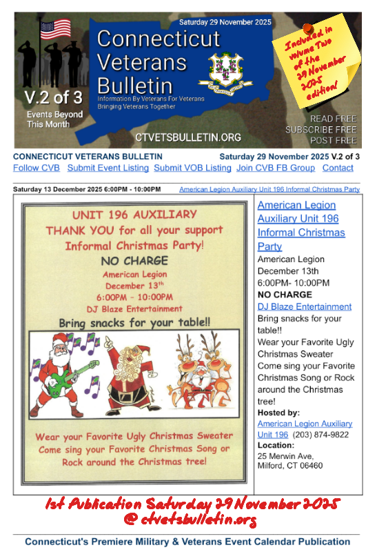 American Legion Auxiliary Unit 196 Informal Christmas Party
