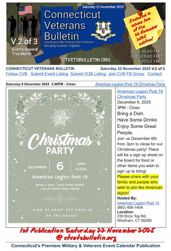 American Legion Post 19 Christmas Party