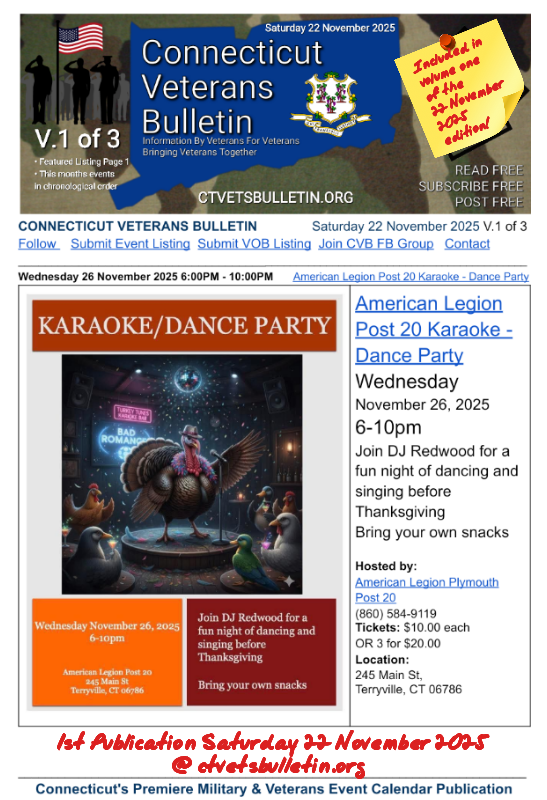 American Legion Post 20 Karaoke - Dance Party
