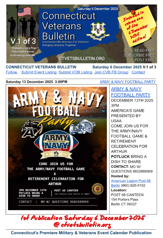 ARMY & NAVY FOOTBALL PARTY