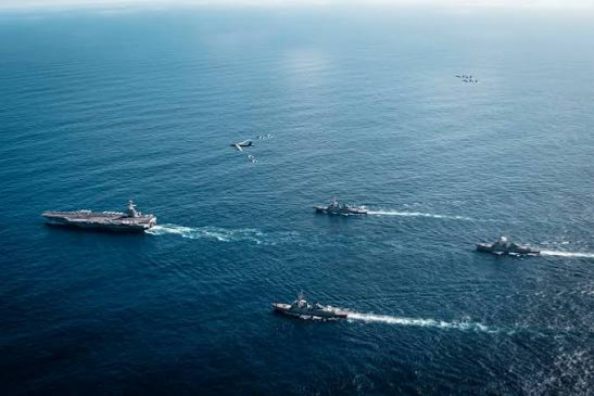 Gerald R. Ford Carrier Strike Group Enters Caribbean to Reinforce Southern Maritime Operations