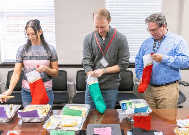 Spreading Holiday Cheer: JPEO A&A Department of the Interior Team Sends Christmas Stockings to Deployed U.S. Special Forces