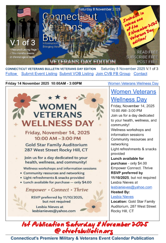 Women Veterans Wellness Day