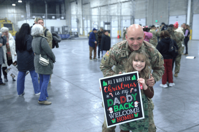 Approximately 265 Illinois Army National Guard Soldiers Return from Overseas Deployment