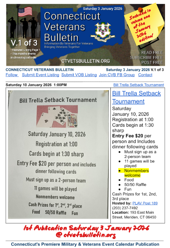 Bill Trella Setback Tournament