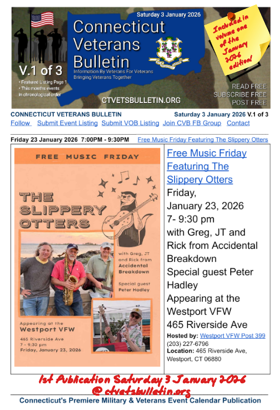 Free Music Friday Featuring The Slippery Otters