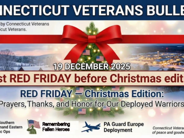 🎄 RED FRIDAY — Christmas Edition: Prayers, Thanks, and Honor for Our Deployed&nbsp;Warriors