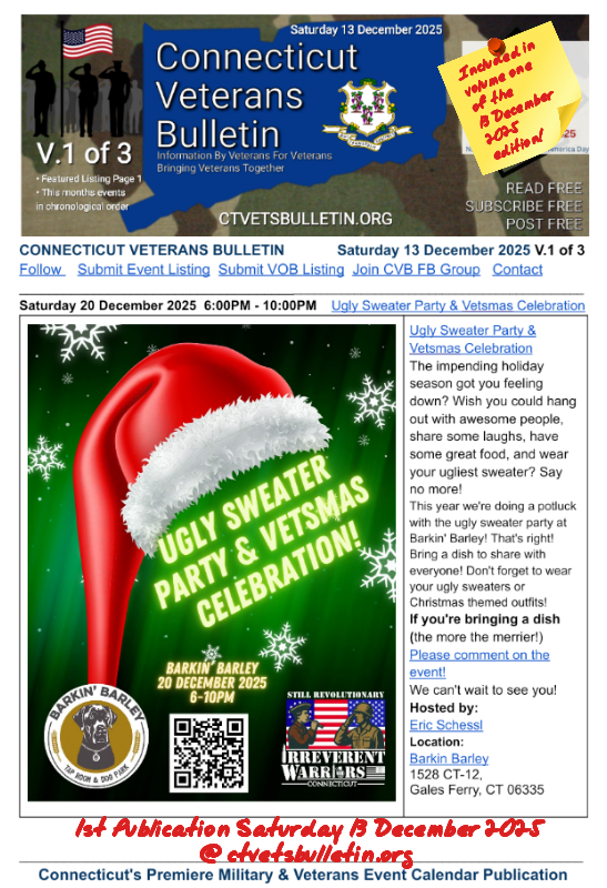 Ugly Sweater Party & Vetsmas Celebration