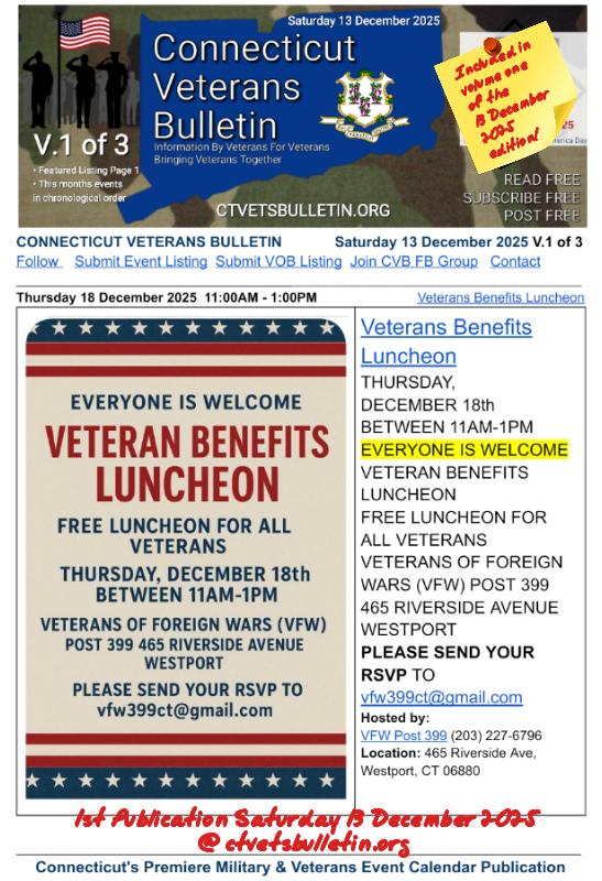 Veterans Benefits Luncheon