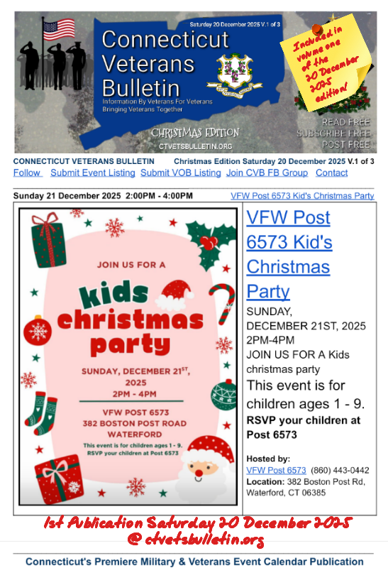 VFW Post 6573 Kid's Christmas Party