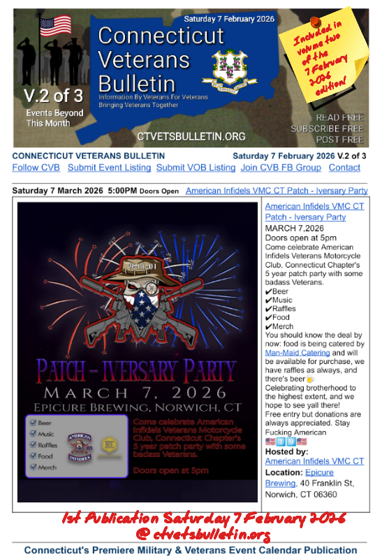 American Infidels VMC CT Patch - Iversary Party