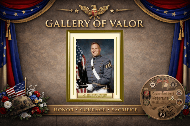 Army Captain Eric Thomas Paliwoda, CVB Gallery of Valor