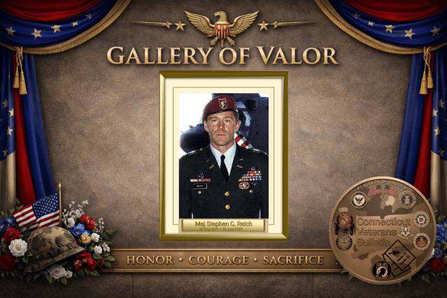 Army Major Stephen C. Reich – Washington, Connecticut, CVB Gallery of Valor