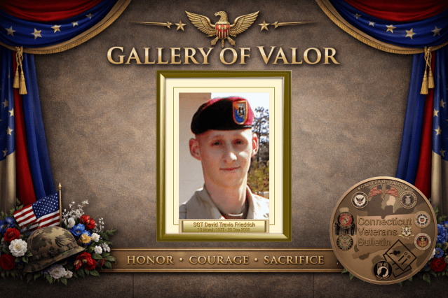 Army Sergeant David Travis Friedrich, CVB Gallery of Valor