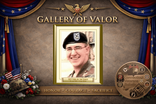 Army Sergeant Felix M. Del Greco Jr, CVB Gallery of Valor