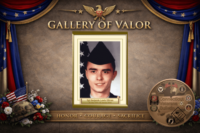 Army Sgt. Benjamin James Gilman, CVB Gallery of Valor
