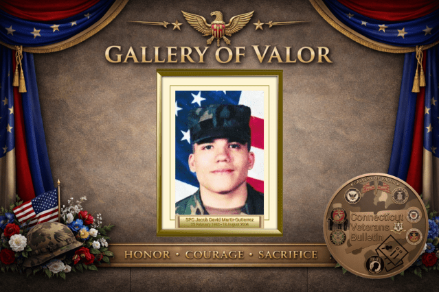 Army Specialist Jacob David Martir‑Gutierrez, CVB Gallery of Valor, feature image