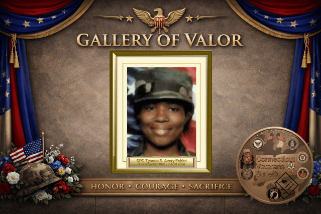Army Specialist Tyanna Avery‑Felder, CVB Gallery of Valor